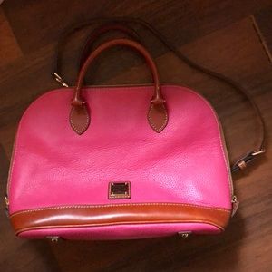 Dooney & Bourke Pebble Grain Zip Zip Satchel